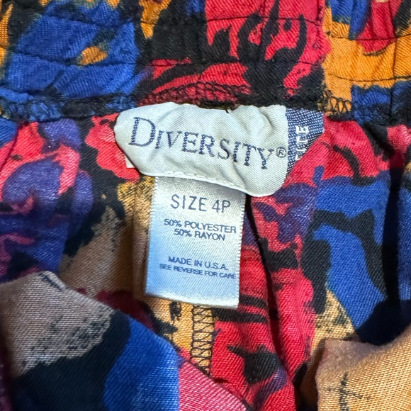 Vintage floral skirt - Picture 3 of 6